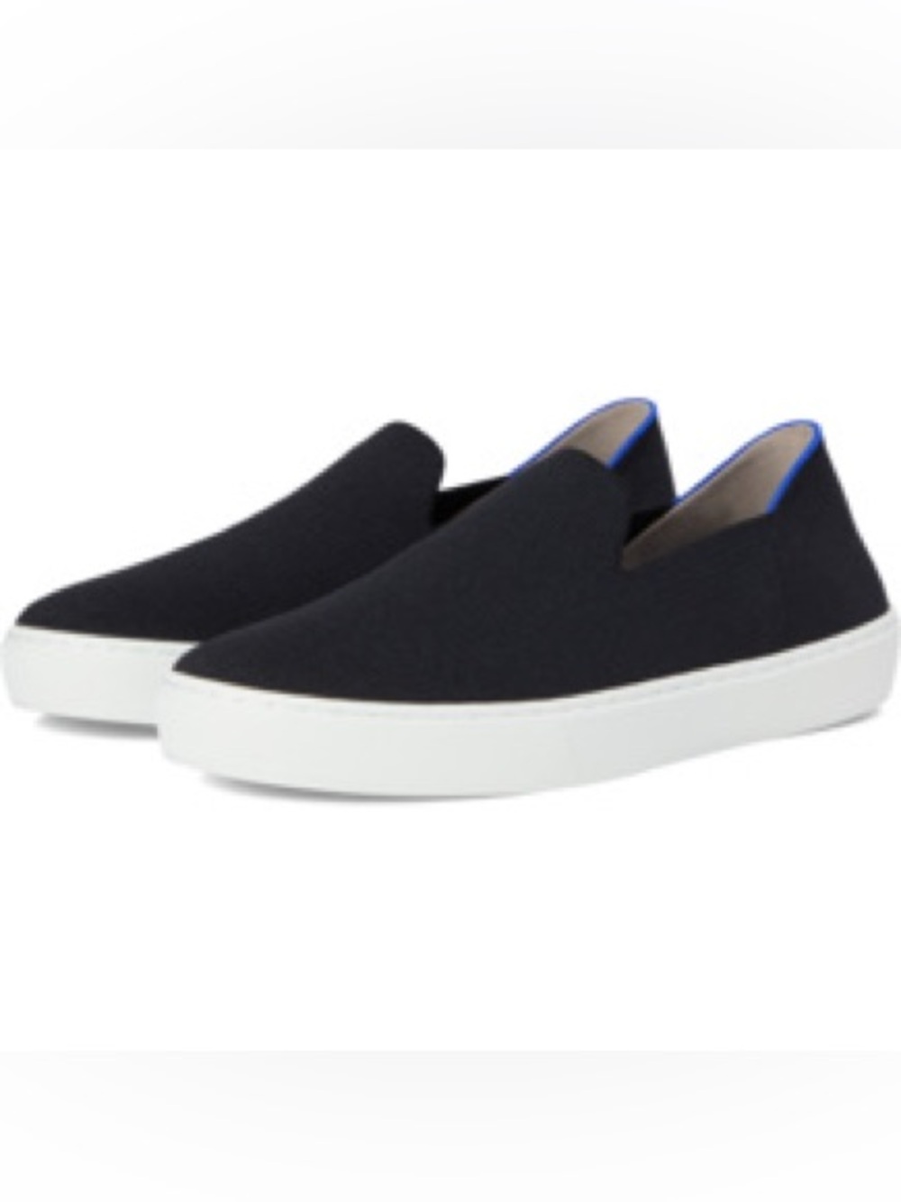 Rothy’s Classic Black Slip On Sneakers